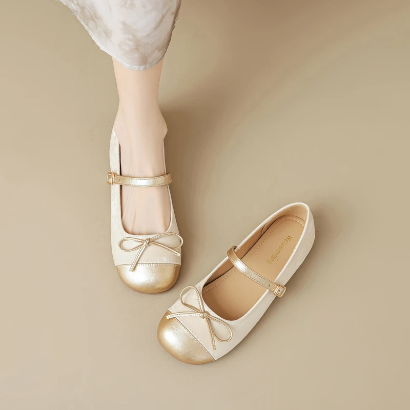 Women French Flat Single Shoes Summer Shallow Mouth Bow Decor Single Strap Mary Jane Shoes Elegant Comfort All Match Dating Dail
Women French Flat Single Shoes Summer Shallow Mouth Bow Decor Single Strap Mary Jane Shoes Elegant Comfort All Match Dating Dail
