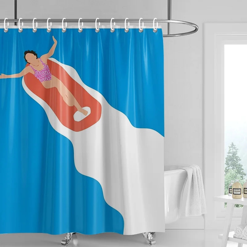 Illustration Printed Shower Curtain-Modern Simple Design Home Hotel Waterproof Bathroom Decorative Partition Curtain 150x180cm
Illustration Printed Shower Curtain-Modern Simple Design Home Hotel Waterproof Bathroom Decorative Partition Curtain 150x180cm