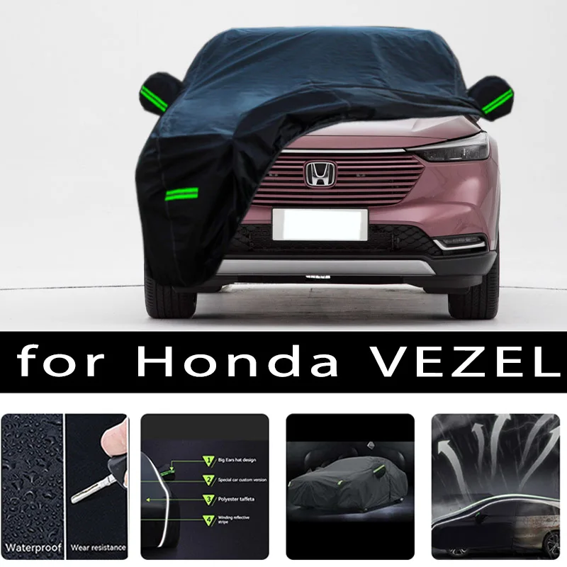 For Honda VEZEL Car Covers Outdoor Waterproof Sun Rain Snow Protection UV Auto Cover 190T Car Protective Full Covers
For Honda VEZEL Car Covers Outdoor Waterproof Sun Rain Snow Protection UV Auto Cover 190T Car Protective Full Covers