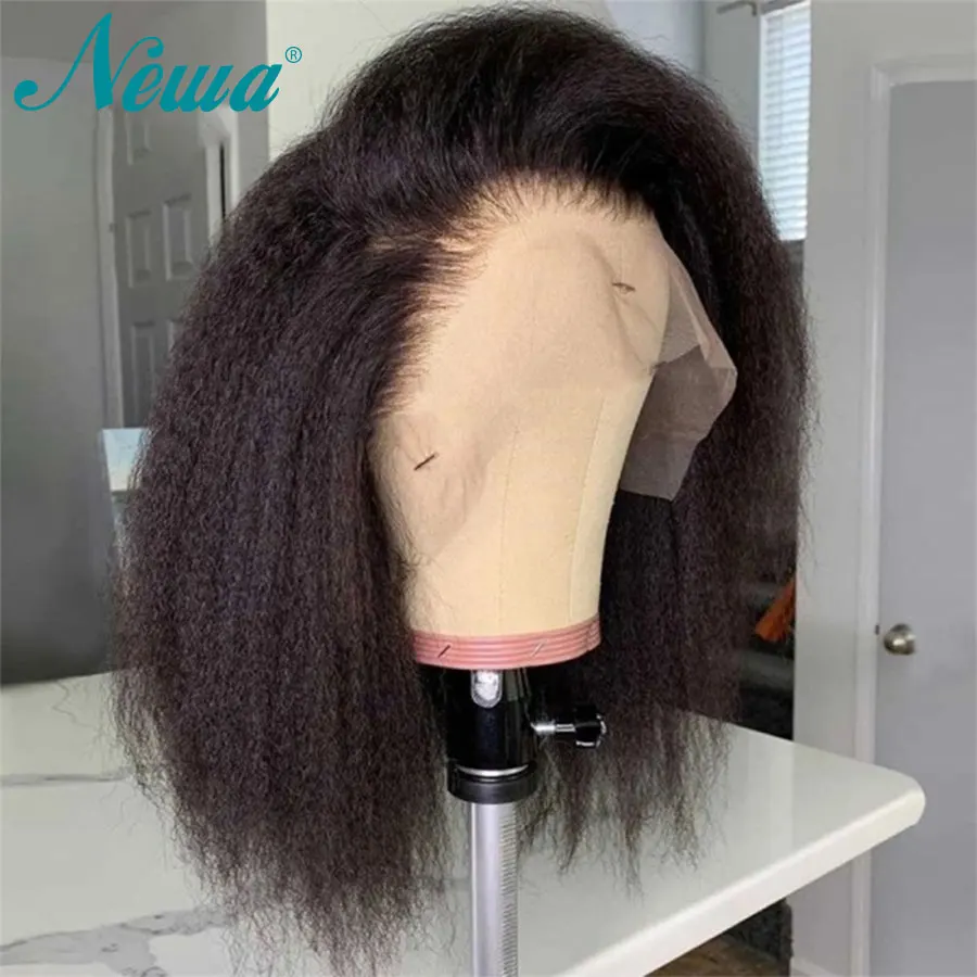 Glueless Bob Human Hair Wigs 13x6 HD Transparent Lace Front Wig Short Kinky Straight Brazilian Wig Pre Plucked Lace Frontal Wig
Glueless Bob Human Hair Wigs 13x6 HD Transparent Lace Front Wig Short Kinky Straight Brazilian Wig Pre Plucked Lace Frontal Wig