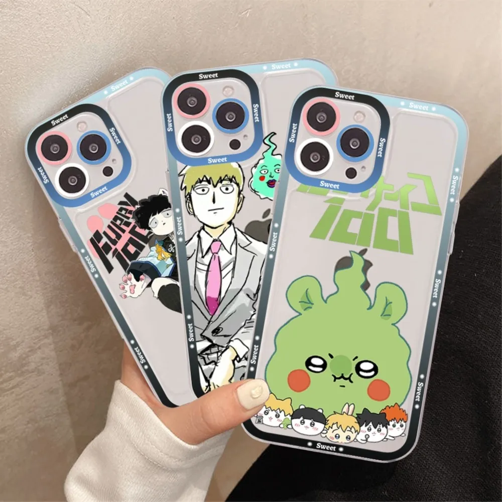 Japan Anime Mob Psycho 100 Phone Case For iPhone 15 14 13 12 11 Pro Max Mini X Xs XR Transparent Case
Japan Anime Mob Psycho 100 Phone Case For iPhone 15 14 13 12 11 Pro Max Mini X Xs XR Transparent Case