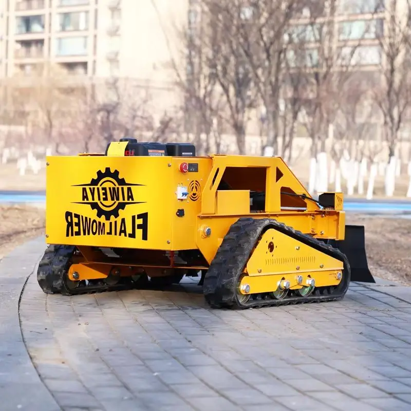 Customized remote-controlled intelligent lawn mower for all terrains, including mountains and plains flail mower
Customized remote-controlled intelligent lawn mower for all terrains, including mountains and plains flail mower