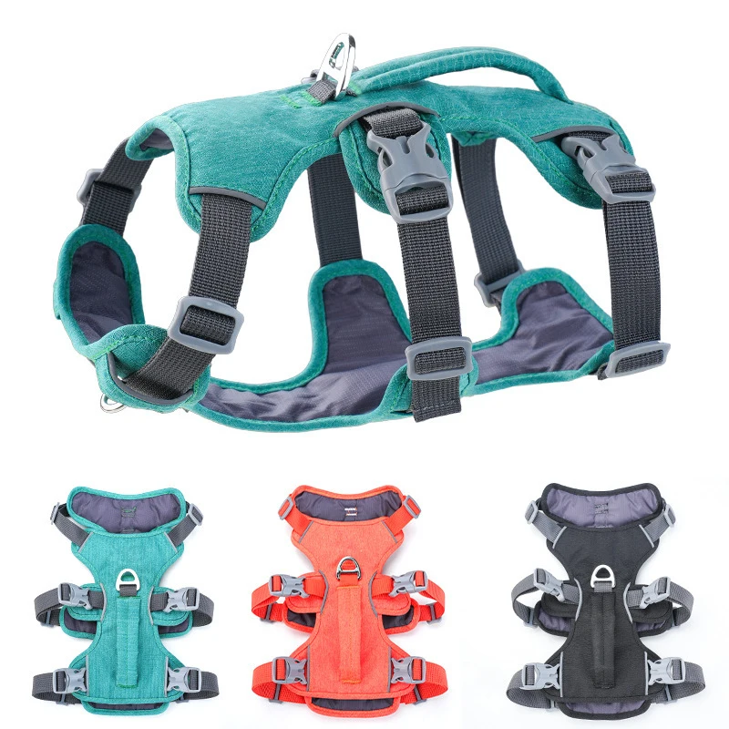Reflective Vest-Style Shock-Absorbing Pet Harness for Small to Medium Dogs Cross-Border Explosion-Proof Protective Dog Leash
Reflective Vest-Style Shock-Absorbing Pet Harness for Small to Medium Dogs Cross-Border Explosion-Proof Protective Dog Leash