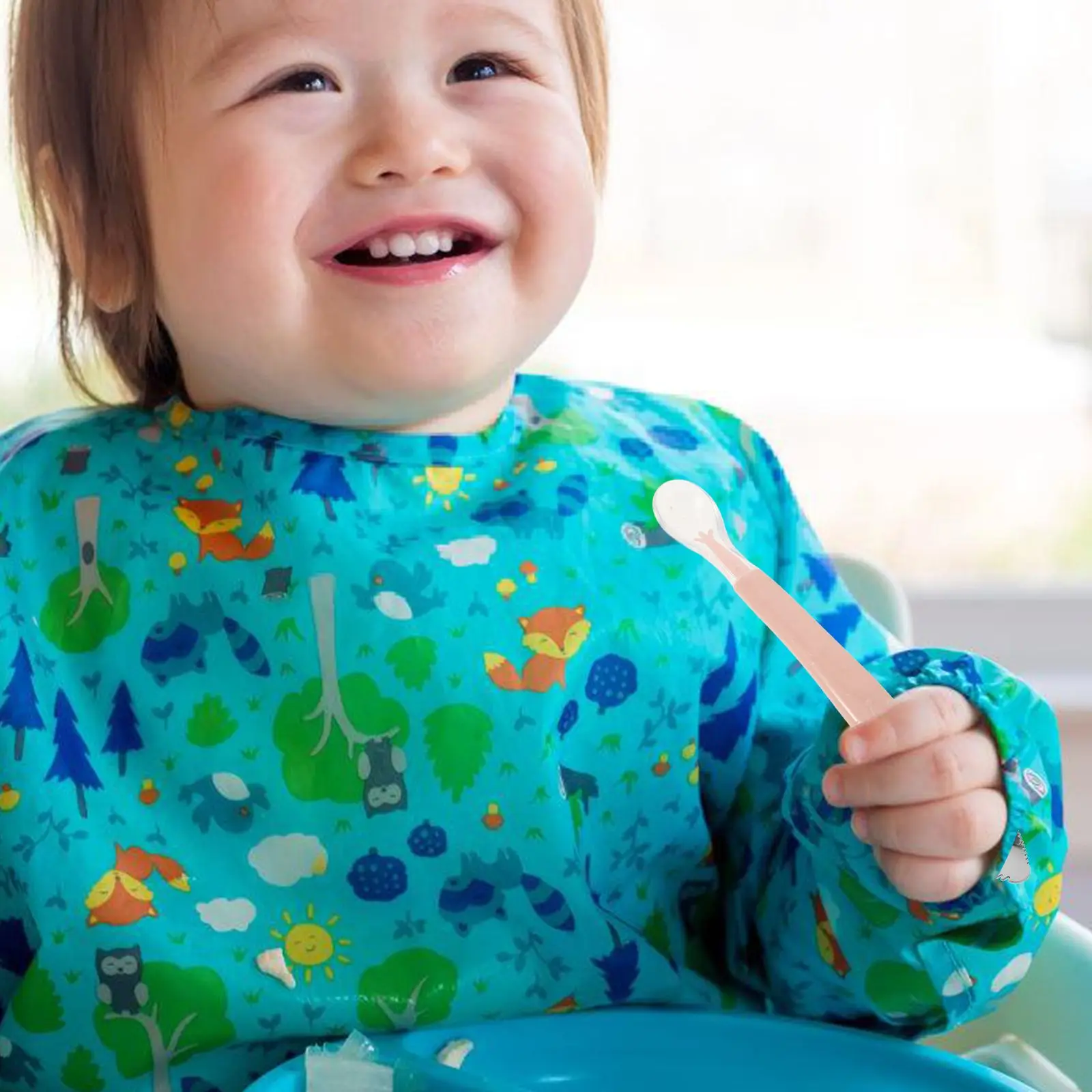 Baby Food Spoon Pink Color Safe Material Bilateral Round Design Carry Infant Feeding Utensils Fruit Purees
Baby Food Spoon Pink Color Safe Material Bilateral Round Design Carry Infant Feeding Utensils Fruit Purees