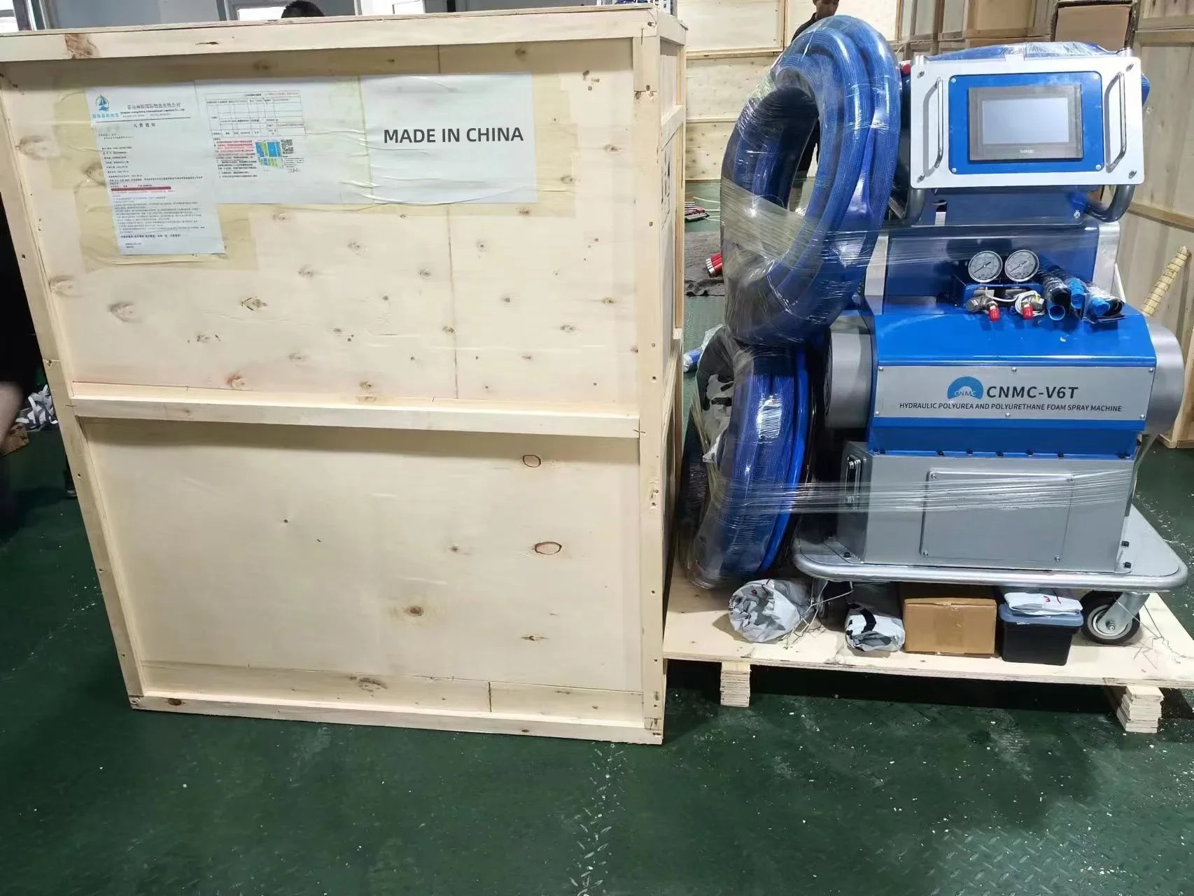 Customized 2023 New Design PLC Polyurea Spray Machine Touch Screen Polyurea Coating Machine For Sale
Customized 2023 New Design PLC Polyurea Spray Machine Touch Screen Polyurea Coating Machine For Sale
