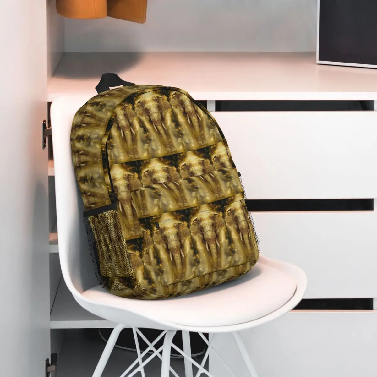 Golden Elephant Ethnic Patterns Backpack Student BookBag Kids School Bag Computer Shoulder Bags for Boys Girls
Golden Elephant Ethnic Patterns Backpack Student BookBag Kids School Bag Computer Shoulder Bags for Boys Girls