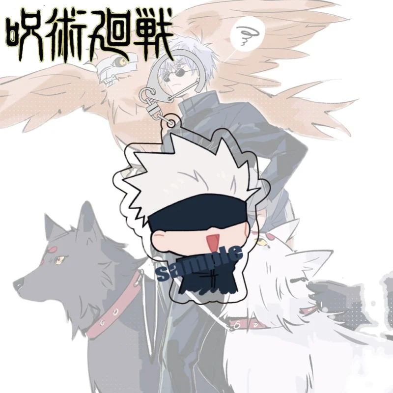 Anime Jujutsu Kaisen Satoru Gojo Geto Suguru Cosplay Acrylic Keychain Pendant Ambitus
Anime Jujutsu Kaisen Satoru Gojo Geto Suguru Cosplay Acrylic Keychain Pendant Ambitus