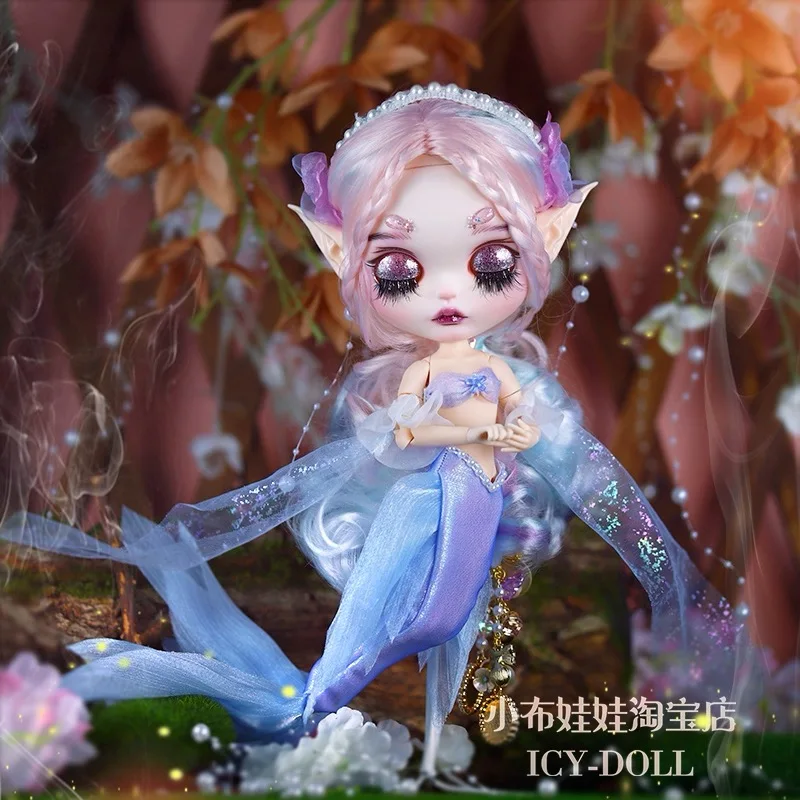 ICY DBS Blyth 1/6 Doll 30cm Open Mouth Matte Rabbit Tooth Frosted Face RBL Hand-painted Makeup Change Face Finished Set Gifts
ICY DBS Blyth 1/6 Doll 30cm Open Mouth Matte Rabbit Tooth Frosted Face RBL Hand-painted Makeup Change Face Finished Set Gifts