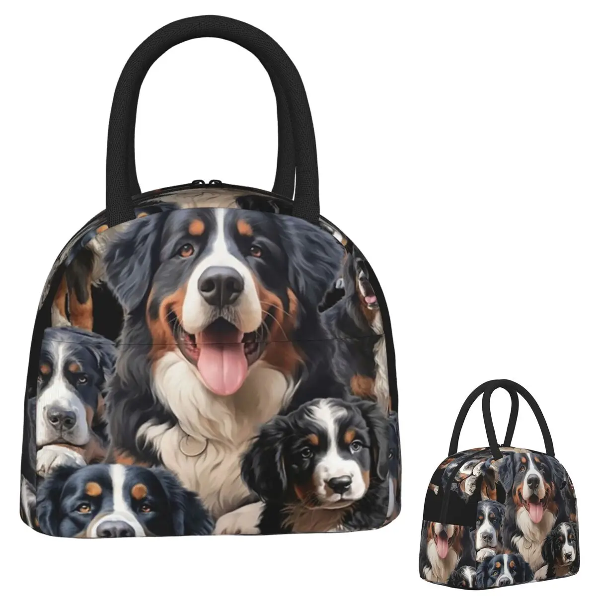 Bernese Mountain Dog Lunch Bags Insulated Bento Box Portable Lunch Tote Resuable Picnic Bags Thermal Bag for Woman Kids School
Bernese Mountain Dog Lunch Bags Insulated Bento Box Portable Lunch Tote Resuable Picnic Bags Thermal Bag for Woman Kids School