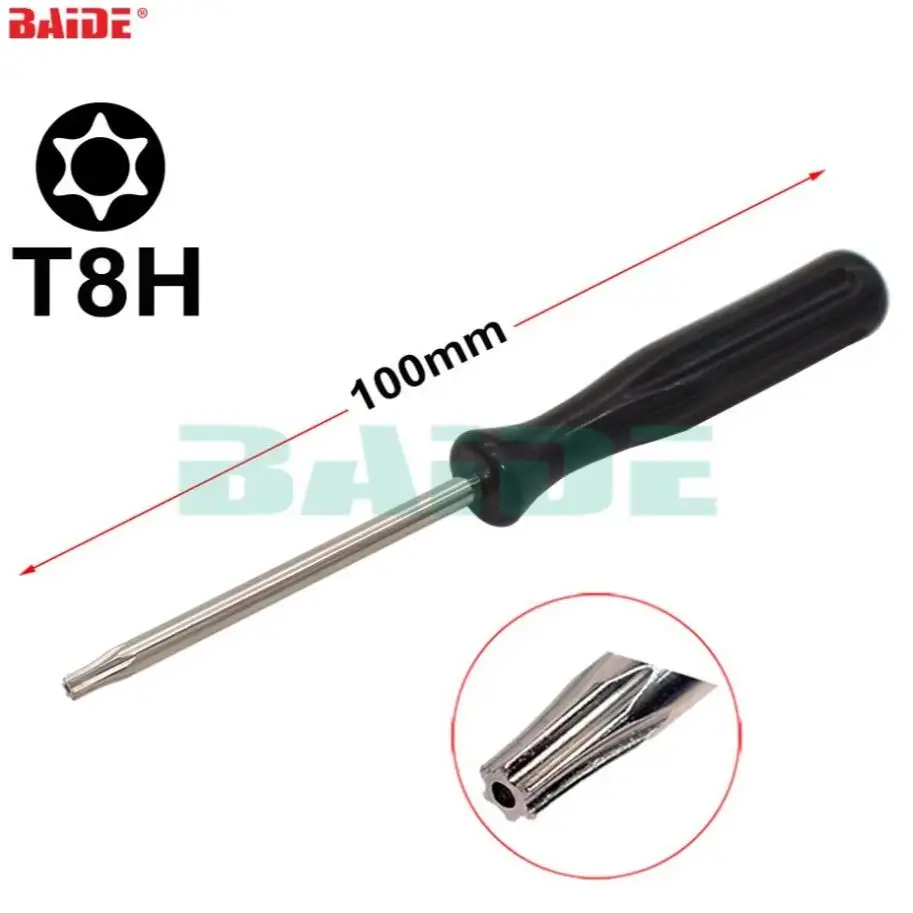 Black 3 x 100mm Screwdriver Phillips Slotted T3 T4 T5 T6 T7 T8 T8H for Xbox360 T10H Tri Wing with hole Screwdrivers 500pcs/lot
Black 3 x 100mm Screwdriver Phillips Slotted T3 T4 T5 T6 T7 T8 T8H for Xbox360 T10H Tri Wing with hole Screwdrivers 500pcs/lot