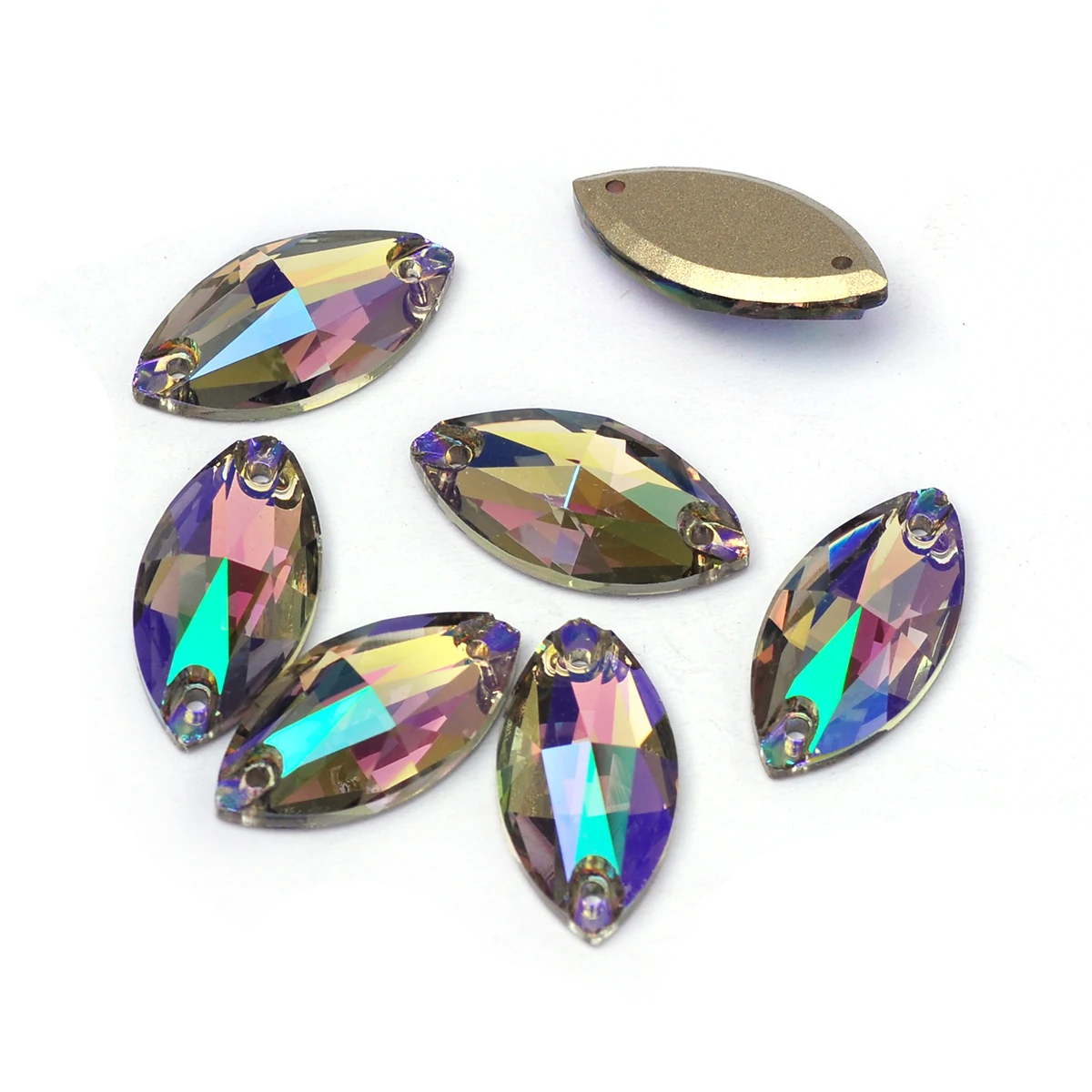 Crystal Rhinestones Flat Back Needlework Ghost Light Crystal Glass Sew-on Rhinestone for Garment Wedding Dress Decoration
Crystal Rhinestones Flat Back Needlework Ghost Light Crystal Glass Sew-on Rhinestone for Garment Wedding Dress Decoration