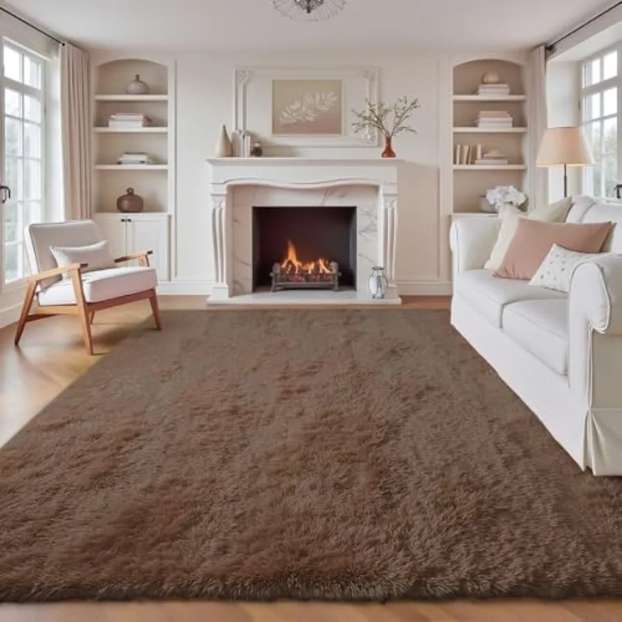 8x10 Area Rugs for Living Room: Fluffy Shag Soft Washable Rug Large Fuzzy Plush Indoor Carpet for Bedroom Nursery Playroom Girl
8x10 Area Rugs for Living Room: Fluffy Shag Soft Washable Rug Large Fuzzy Plush Indoor Carpet for Bedroom Nursery Playroom Girl