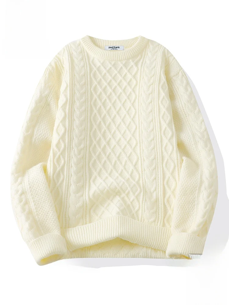 PaulFrank Large-Mouth Monkey Diamond Twist round Ne Knitwear Men's Loose All-Match Couple Hoodie Casual Sle Autumn Sweater
PaulFrank Large-Mouth Monkey Diamond Twist round Ne Knitwear Men's Loose All-Match Couple Hoodie Casual Sle Autumn Sweater