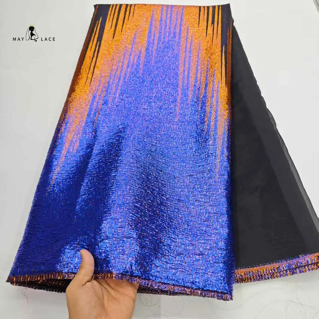 Nigerian 2025 Tulle Gilding Jacquard Fabric High Quality African Jacquard Lace Fabrics For Sewing Party Wedding Dress 5 Yards
Nigerian 2025 Tulle Gilding Jacquard Fabric High Quality African Jacquard Lace Fabrics For Sewing Party Wedding Dress 5 Yards