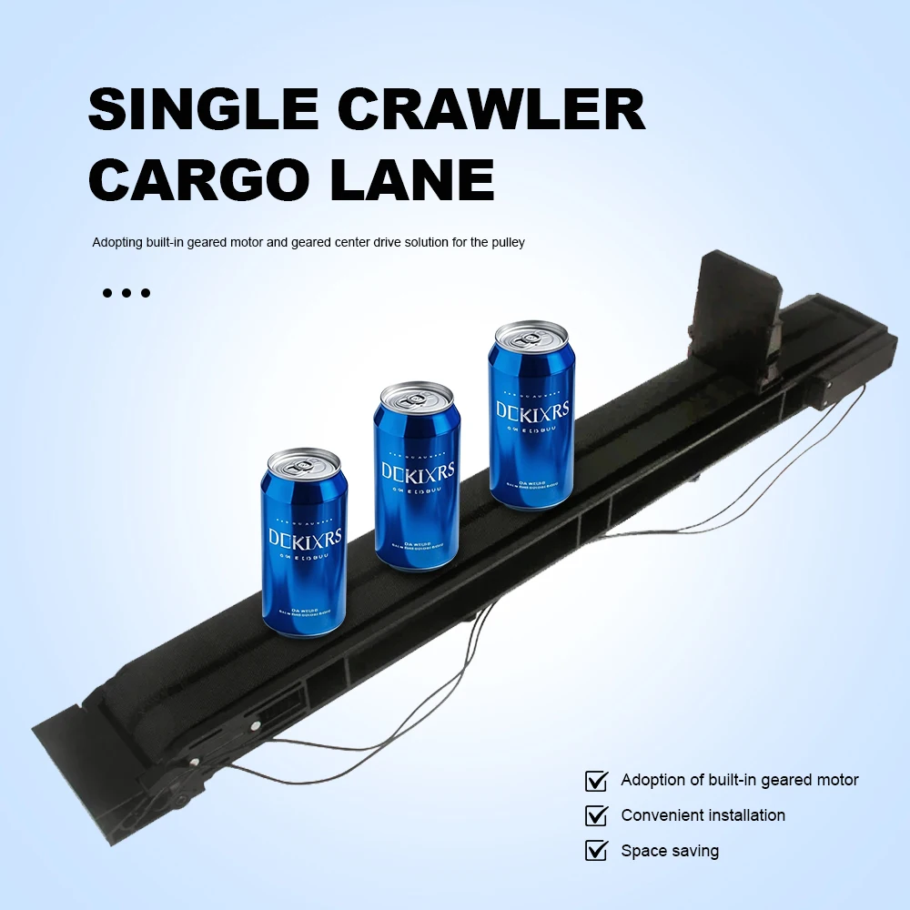 Intelligent Vending Machine Conveyor Belt Crawler Cargo Lanes for Commercial Unmanned Supermarket Box Lunch Drinks Fresh Produce
Intelligent Vending Machine Conveyor Belt Crawler Cargo Lanes for Commercial Unmanned Supermarket Box Lunch Drinks Fresh Produce