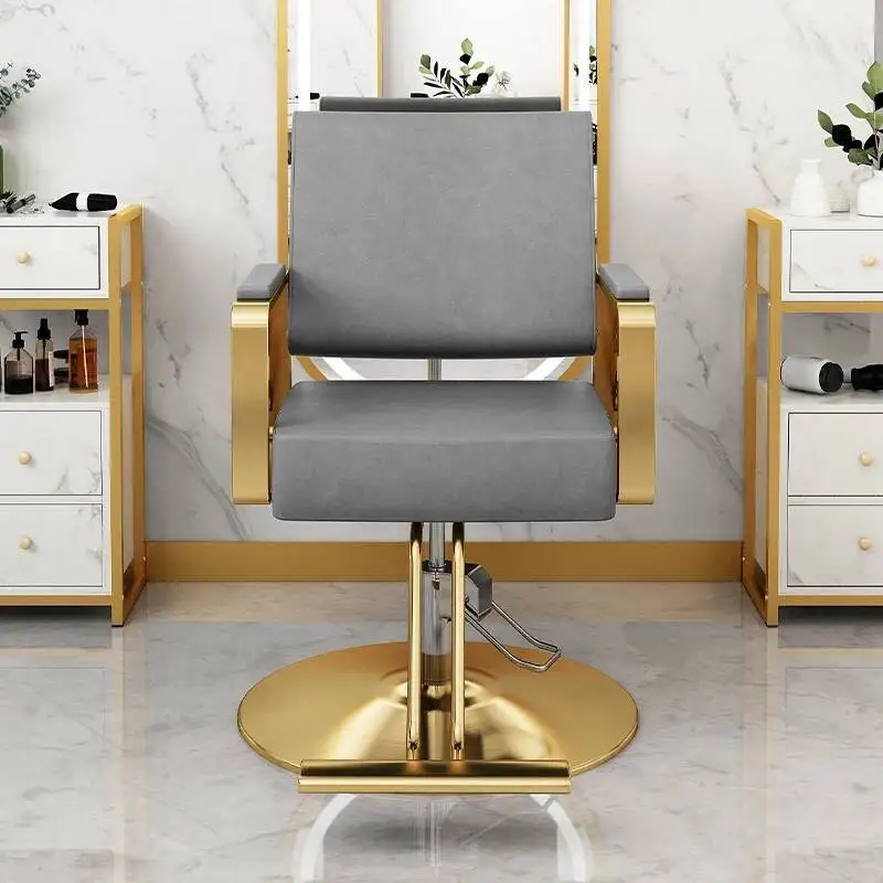 Aesthetic Makeup Adjustable Saddle Nail Barber Chair Leather Cosmetic Beauty Barber Chair Swivel Silla Barberia Patio Furniture
Aesthetic Makeup Adjustable Saddle Nail Barber Chair Leather Cosmetic Beauty Barber Chair Swivel Silla Barberia Patio Furniture