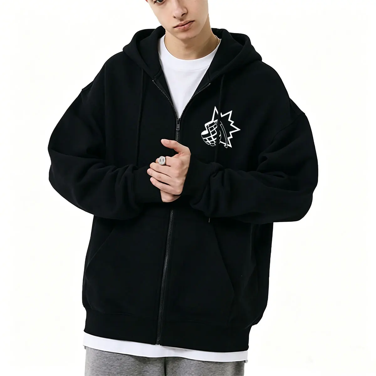 Anime My Hero Academia Bakugou Katsuki Merch Zipper Hoodie Men Women Manga Casual Retro Zip Up Jacket Unisex Cosplay Streetwear
Anime My Hero Academia Bakugou Katsuki Merch Zipper Hoodie Men Women Manga Casual Retro Zip Up Jacket Unisex Cosplay Streetwear