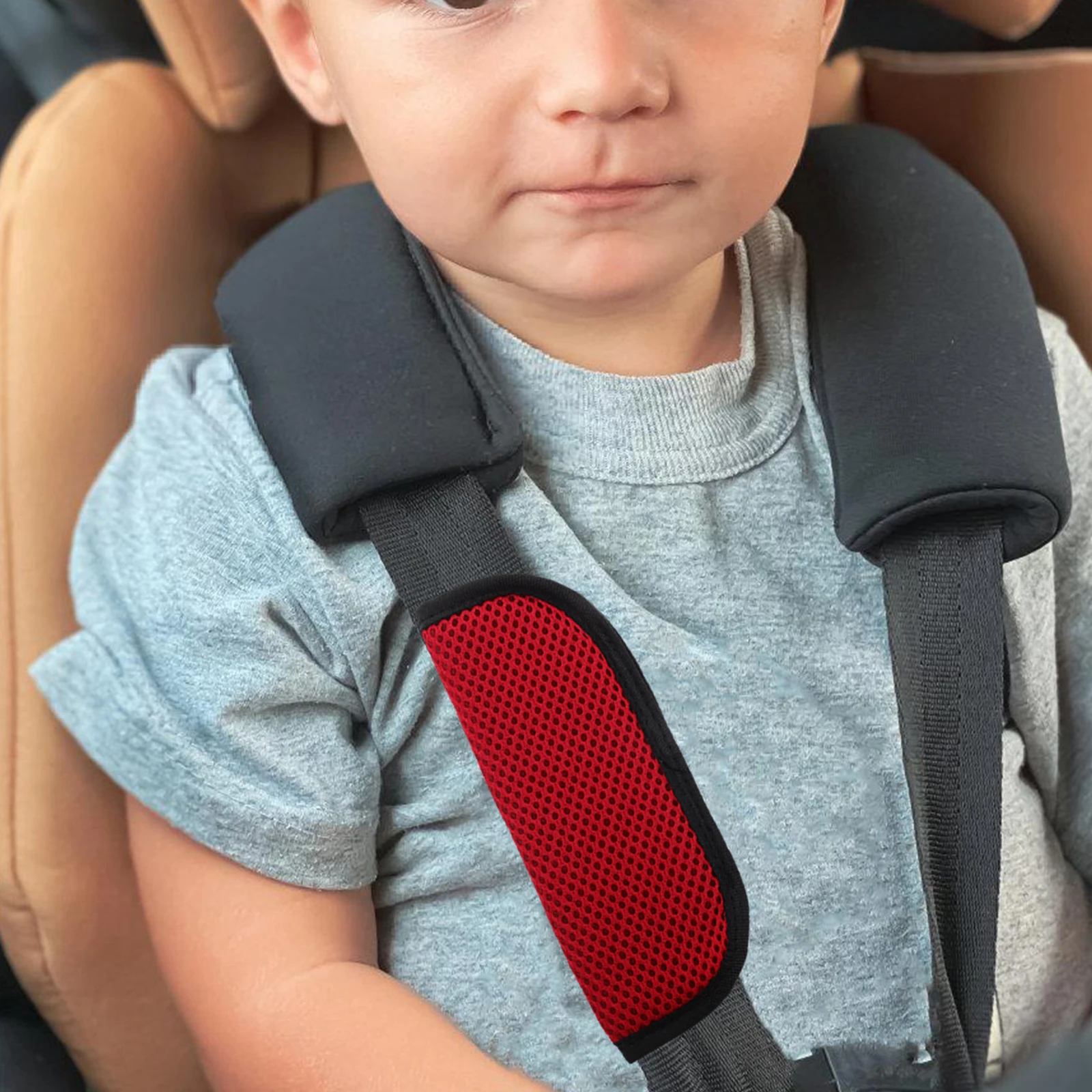 Practical Infant car Shoulder Pad Soft Sponge Strap Pads Safety Harness Adjustable Size Easy Clean Guard Replacement
Practical Infant car Shoulder Pad Soft Sponge Strap Pads Safety Harness Adjustable Size Easy Clean Guard Replacement