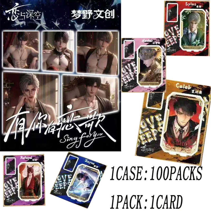 100Pcs/Love And Deepspace Anime Cards UR SR HR Rare Characters Collector Edition Booster Pack Display Gift Set
100Pcs/Love And Deepspace Anime Cards UR SR HR Rare Characters Collector Edition Booster Pack Display Gift Set