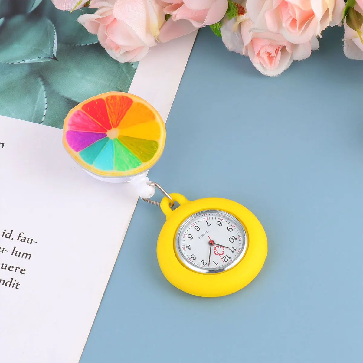 Stylish Nurse Watch Durable Medical Pocket Hanging Timepiece Clear Dial Accurate Timekeeping Gift For Family Friends Telescopic 
Stylish Nurse Watch Durable Medical Pocket Hanging Timepiece Clear Dial Accurate Timekeeping Gift For Family Friends Telescopic