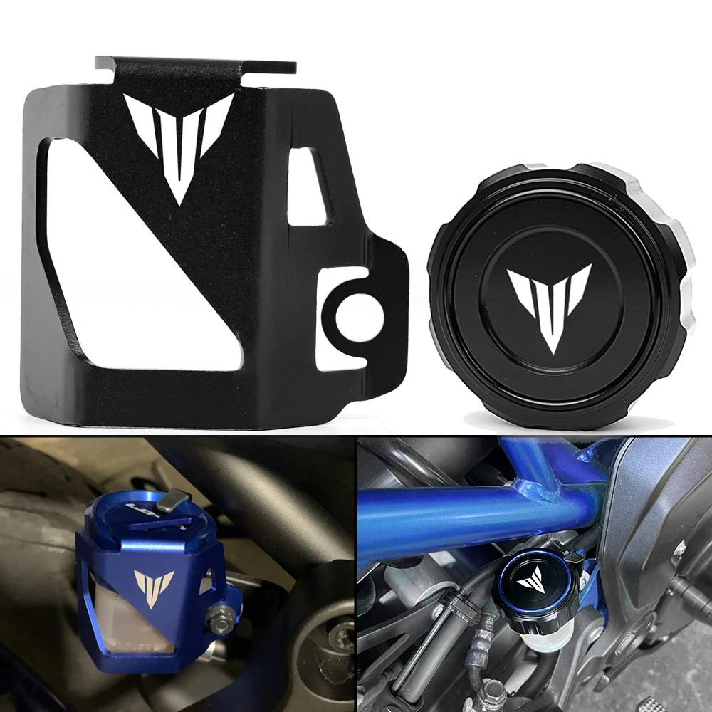 For Yamaha MT07 MT09 MT03 MT10 MT25 MT 07 09 10 25 CNC Accessories Rear Brake Reservoir Guard Protector Cover Oil Filler Cap
For Yamaha MT07 MT09 MT03 MT10 MT25 MT 07 09 10 25 CNC Accessories Rear Brake Reservoir Guard Protector Cover Oil Filler Cap