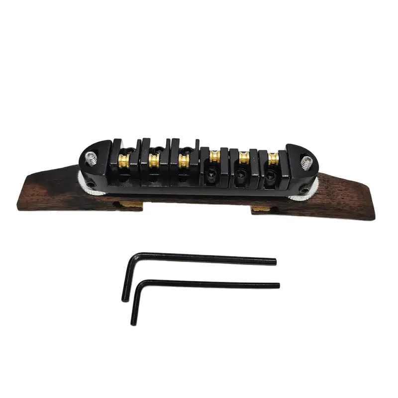 Jazz Electric Guitar Bridge Rosewood Roller Saddle Set for Electric Guitar Replacement Stable Tuning Durable Easy Install
Jazz Electric Guitar Bridge Rosewood Roller Saddle Set for Electric Guitar Replacement Stable Tuning Durable Easy Install