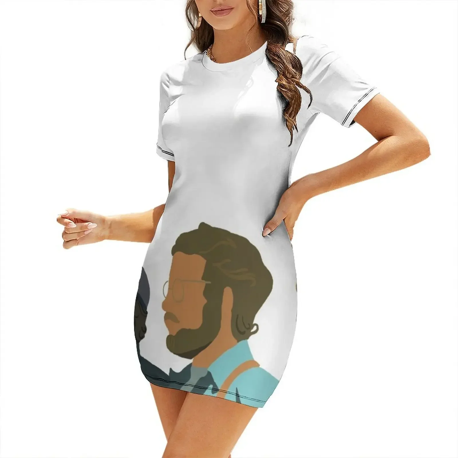 Jaws Silhouette Short-Sleeved Dress summer dress womens 2026 dress korean style women's luxury party
Jaws Silhouette Short-Sleeved Dress summer dress womens 2026 dress korean style women's luxury party