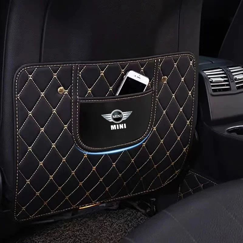 PU Leather Car Anti-Kick Mats Auto Seat For BMW Mini Cooper R56 R50 R53 F56 R60 2011 2012 2013 2018 2019
PU Leather Car Anti-Kick Mats Auto Seat For BMW Mini Cooper R56 R50 R53 F56 R60 2011 2012 2013 2018 2019
