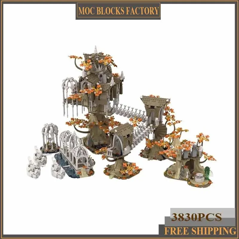 Строительный блок Moc, волшебные кольца, сцена кино, UCS Lothlориенти, модель замка, кирпичи, сделай сам, сборка, вид на улицу, игрушка, подарок ребенку
Строительный блок Moc, волшебные кольца, сцена кино, UCS Lothlориенти, модель замка, кирпичи, сделай сам, сборка, вид на улицу, игрушка, подарок ребенку