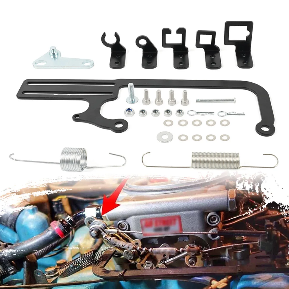 Throttle Cable Bracket Kit 304147 for GM 700R4 Transmission Mounting Set
Throttle Cable Bracket Kit 304147 for GM 700R4 Transmission Mounting Set