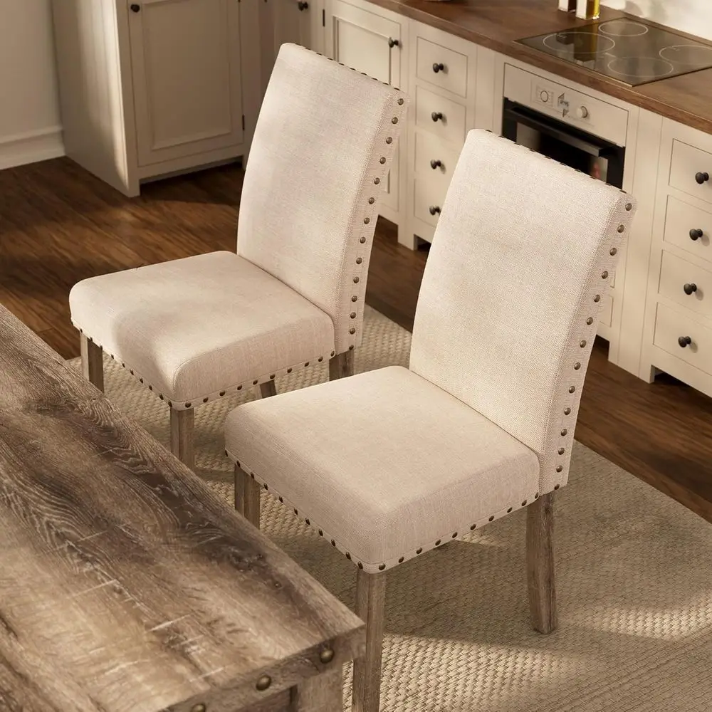 Upholstered Dining Chairs Set of 2 for Kitchen or Dining Room
Upholstered Dining Chairs Set of 2 for Kitchen or Dining Room
