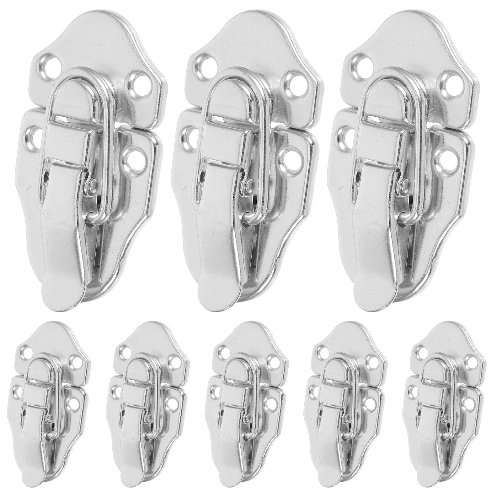 6Pcs Vintage Retro Metal Toggle Latches Iron Buckle Hardware Secure Lock for Jewelry Wooden Tool Boxes Toggle Latch 
6Pcs Vintage Retro Metal Toggle Latches Iron Buckle Hardware Secure Lock for Jewelry Wooden Tool Boxes Toggle Latch