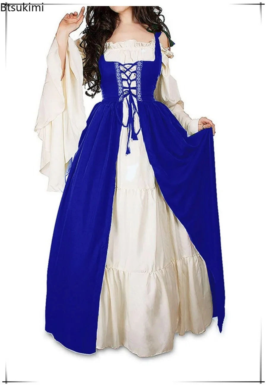 New 2026 Women's Medieval Renaissance Costume Cosplay Over Suit Dress Vest Victoria Princess Steam Punk Strap Dress for Women
New 2026 Women's Medieval Renaissance Costume Cosplay Over Suit Dress Vest Victoria Princess Steam Punk Strap Dress for Women