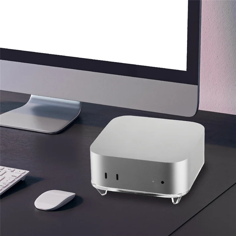 Новинка — подставка для Mac Mini M4 2024, акриловый настольный держатель, рассеивание тепла, экономия места, легкий доступ к кнопке питания
Новинка — подставка для Mac Mini M4 2024, акриловый настольный держатель, рассеивание тепла, экономия места, легкий доступ к кнопке питания