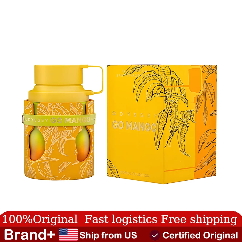 Armaf Odyssey Go Mango Tropical Collection 100ML Eau De Parfum Spray Long-Lasting Fragrance for Unisex Cologne Persistence
Armaf Odyssey Go Mango Tropical Collection 100ML Eau De Parfum Spray Long-Lasting Fragrance for Unisex Cologne Persistence