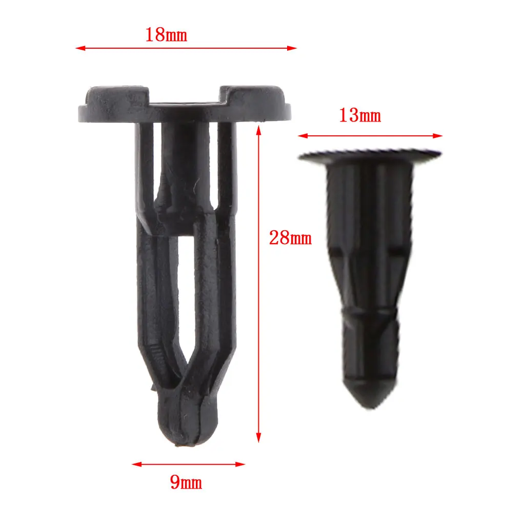 Зажимы для автомобильного бампера, нейлоновая застежка, пластиковые заклепки с отверстием 9 мм, универсальная замена для Toyota 4 Runner
Зажимы для автомобильного бампера, нейлоновая застежка, пластиковые заклепки с отверстием 9 мм, универсальная замена для Toyota 4 Runner