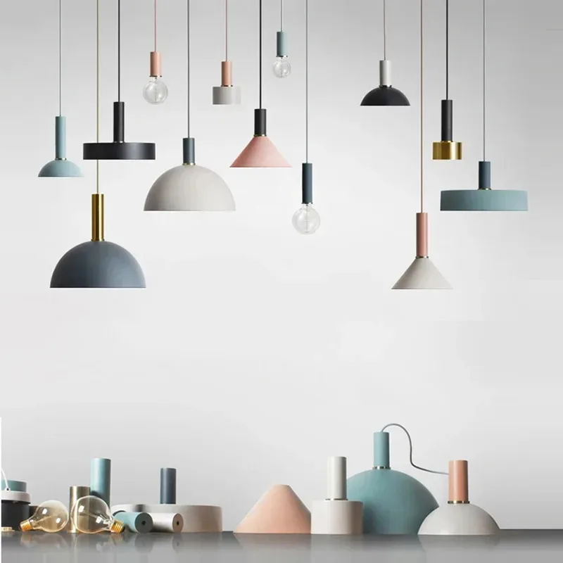 Loft Nordic pendant light E27 LED modern hanging lamp design bedroom living room restaurant office cafe
Loft Nordic pendant light E27 LED modern hanging lamp design bedroom living room restaurant office cafe