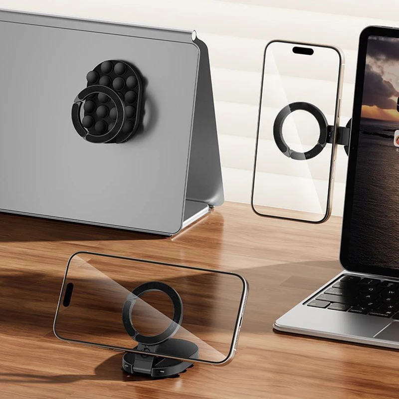 3-in-1 Magnetic Suction Cup Phone Mount 360-degree Rotation Car Phone Support Bracket Home Offices Gyms And Travel Phone Holder
3-in-1 Magnetic Suction Cup Phone Mount 360-degree Rotation Car Phone Support Bracket Home Offices Gyms And Travel Phone Holder