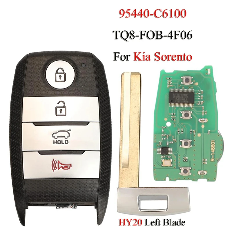 4 Buttons 47 Chip 434 MHZ Smart Remote Control Car Key Parts For Hyundai Kia Sorento Sportage HY20 Remote Key Programmer
4 Buttons 47 Chip 434 MHZ Smart Remote Control Car Key Parts For Hyundai Kia Sorento Sportage HY20 Remote Key Programmer