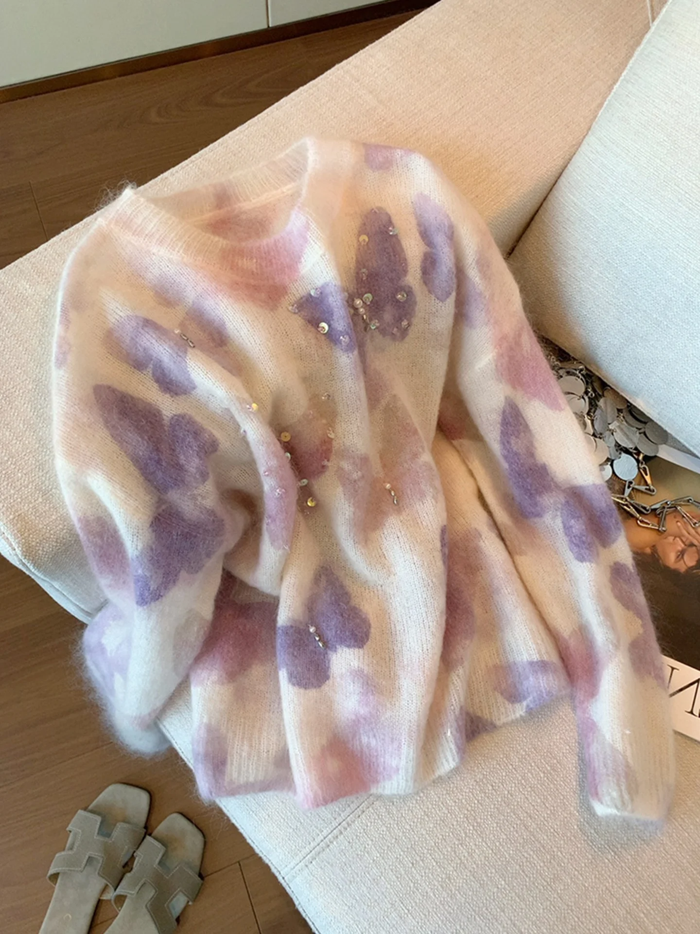 Comfortable Knitted Long Sve round Ne Pullover Embellied Bead Lazy Sle Color Blo Autumn Faion Women's ...
Comfortable Knitted Long Sve round Ne Pullover Embellied Bead Lazy Sle Color Blo Autumn Faion Women's ...