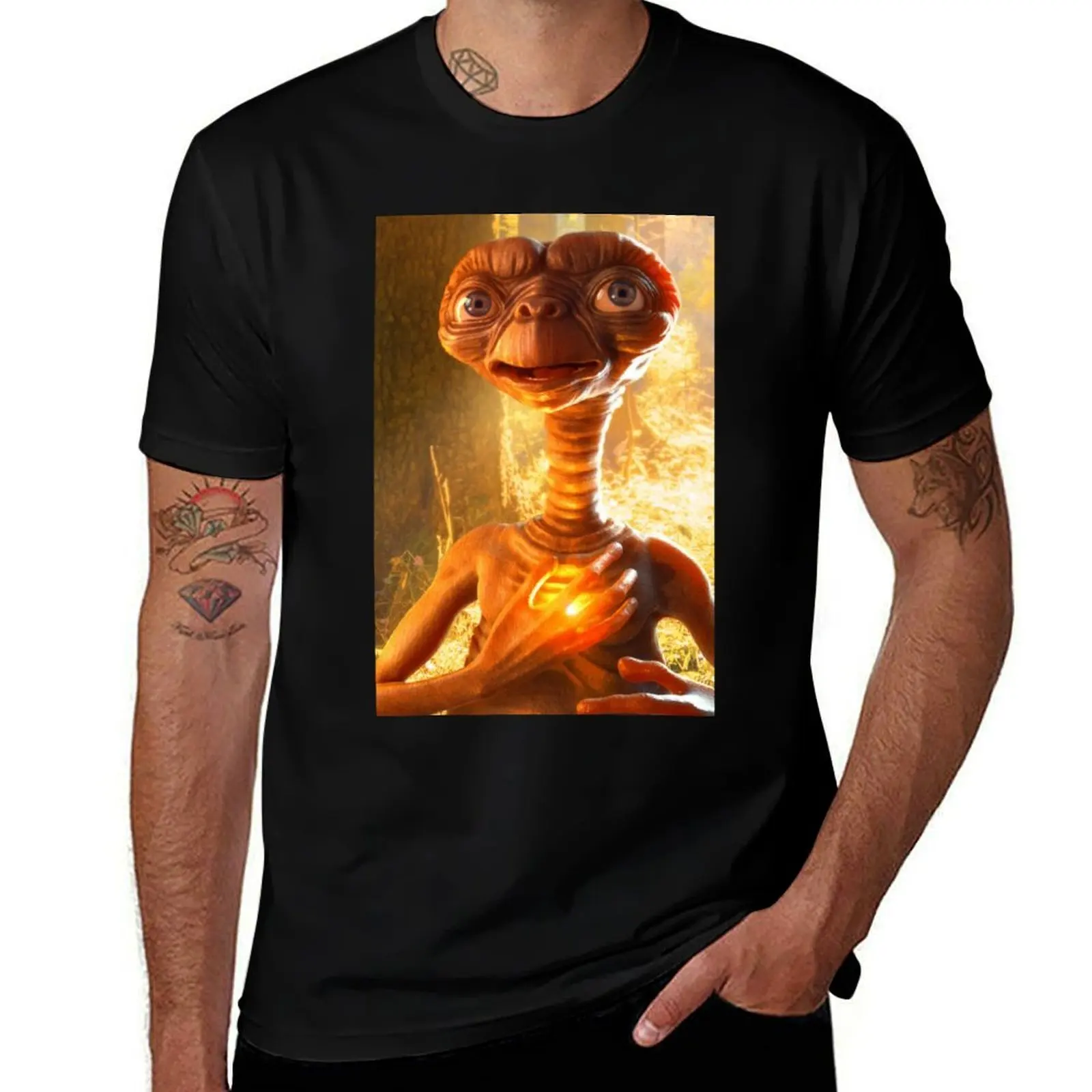ET the Extra Terrestrial T-Shirt man t shirt summer t shirts for man pack white t shirts for man cotton T-Shirt
ET the Extra Terrestrial T-Shirt man t shirt summer t shirts for man pack white t shirts for man cotton T-Shirt