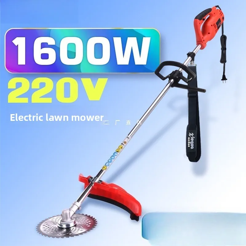 220V Home High Power Electric Grass Cutter Lawn Mower Electric Garden Trimmer Suitable for Lawn Care Environments Lawnmower
220V Home High Power Electric Grass Cutter Lawn Mower Electric Garden Trimmer Suitable for Lawn Care Environments Lawnmower