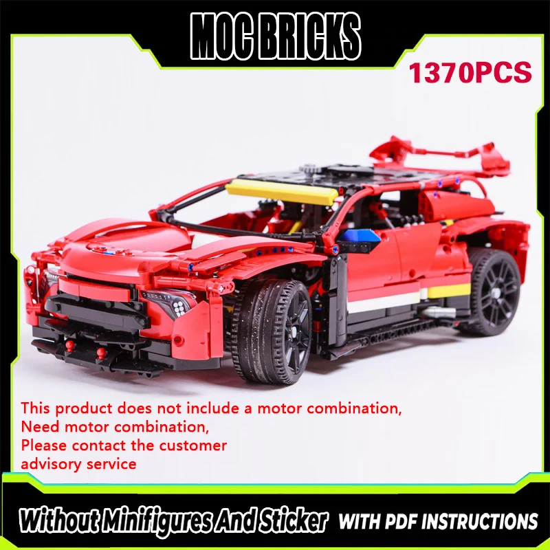 Speed Racing Car Model MOC Building Bricks Classic Rally Racing Car Modular Technology Gifts Holiday Assemble Children Toys Suit