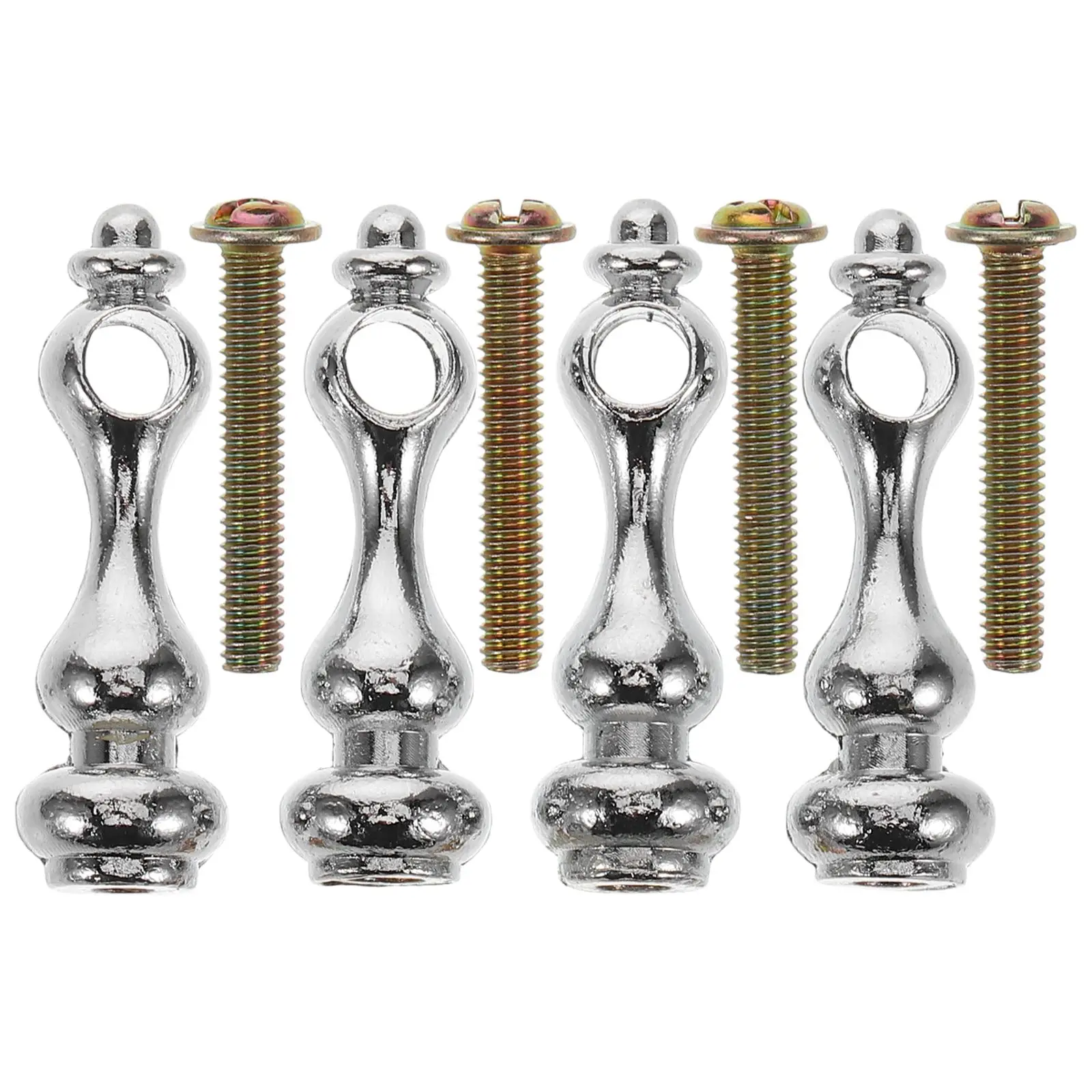 4 Pcs Glass Railing Cabinet Spindles Furniture Post Cap Connector Hardware Indoor Storage Easy Installation Durability Stability
4 Pcs Glass Railing Cabinet Spindles Furniture Post Cap Connector Hardware Indoor Storage Easy Installation Durability Stability