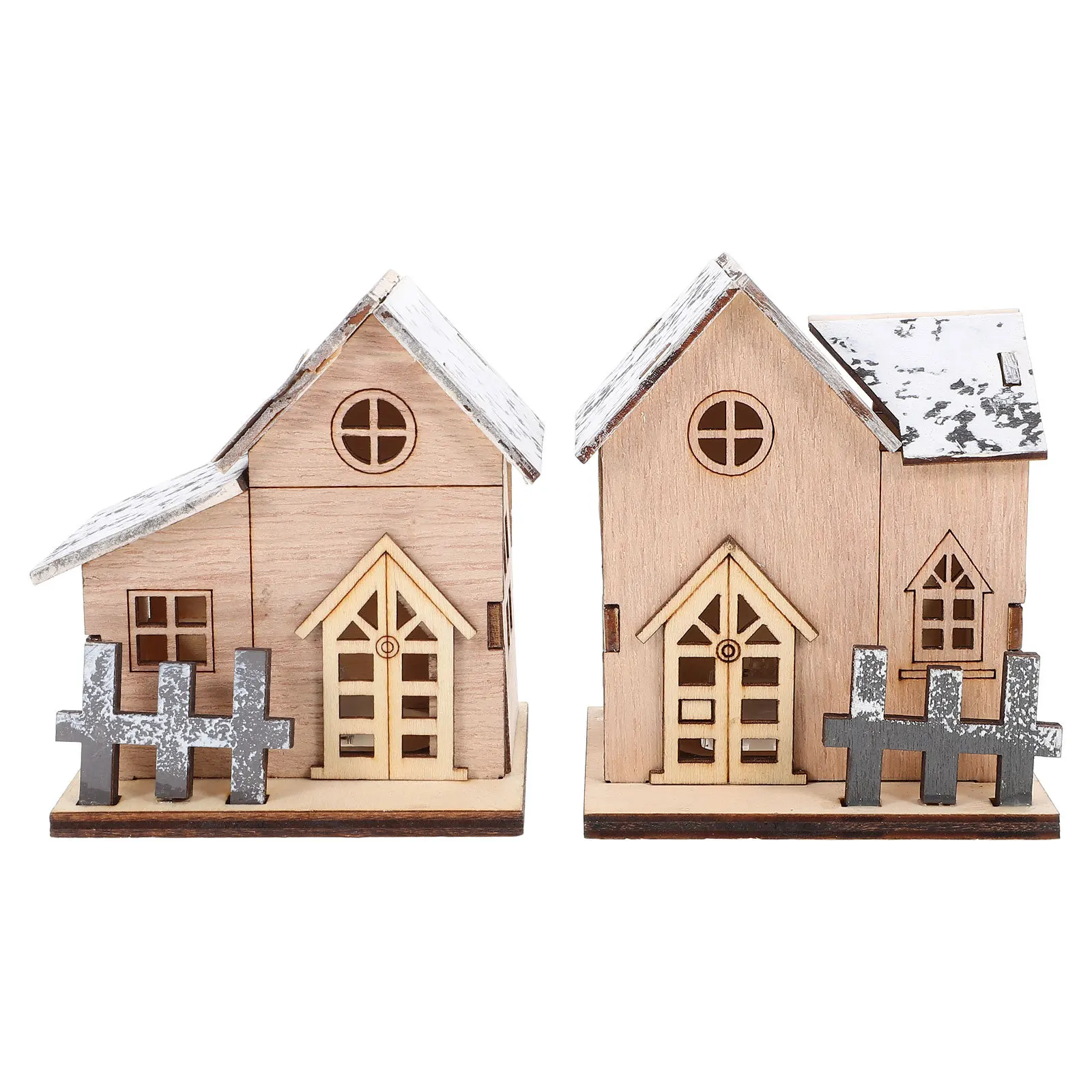 2Pcs Luminous Xmas Wood House Decor LED Lit Log Cabin for Christmas Tabletop Adornments Creative Indoor Decor Festive Atmosphere
2Pcs Luminous Xmas Wood House Decor LED Lit Log Cabin for Christmas Tabletop Adornments Creative Indoor Decor Festive Atmosphere