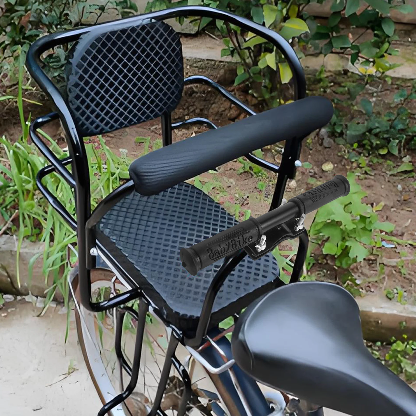 Seat Armrests Safety Rear Seats Scooter Handle Bike Handlebar for Sitting Children's Bicycle Mountain Easy Installation
Seat Armrests Safety Rear Seats Scooter Handle Bike Handlebar for Sitting Children's Bicycle Mountain Easy Installation