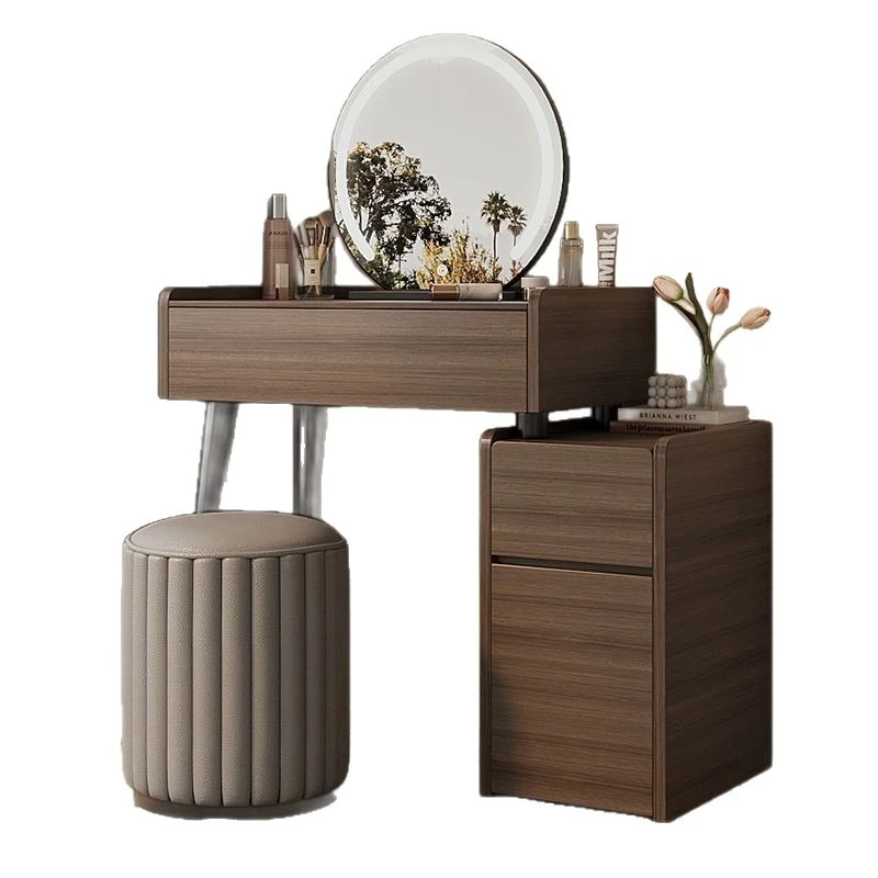 bedroom storage, makeup table, light luxury, high-end medieval dressing table with mirror stool, makeup table
bedroom storage, makeup table, light luxury, high-end medieval dressing table with mirror stool, makeup table