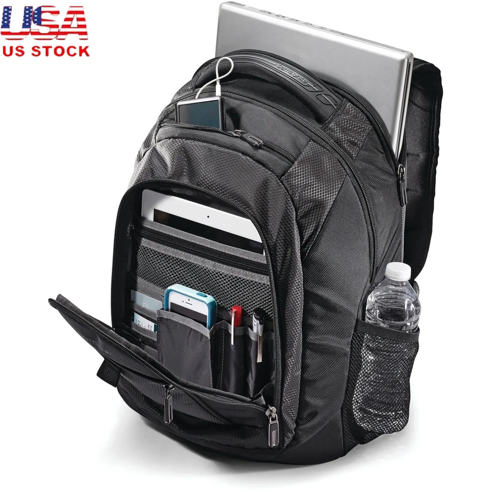 Durable Laptop Backpack with Padded Compartment Smart Sleeve Sunglass Pocket Contoured Straps Tablet Organizer Mesh Bottle
Durable Laptop Backpack with Padded Compartment Smart Sleeve Sunglass Pocket Contoured Straps Tablet Organizer Mesh Bottle