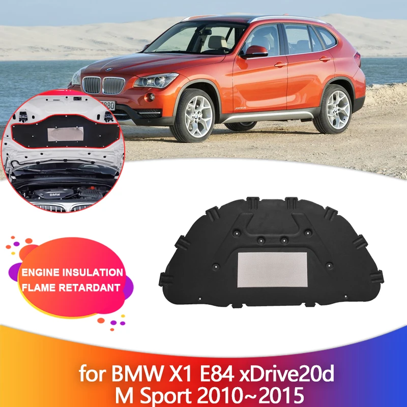 Car Engine Insulation Mat for BMW X1 E84 xDrive20d M Sport 2010~2015 Hood Heat Sound Cotton Pad Soundproof Cover Part Accessorie
Car Engine Insulation Mat for BMW X1 E84 xDrive20d M Sport 2010~2015 Hood Heat Sound Cotton Pad Soundproof Cover Part Accessorie