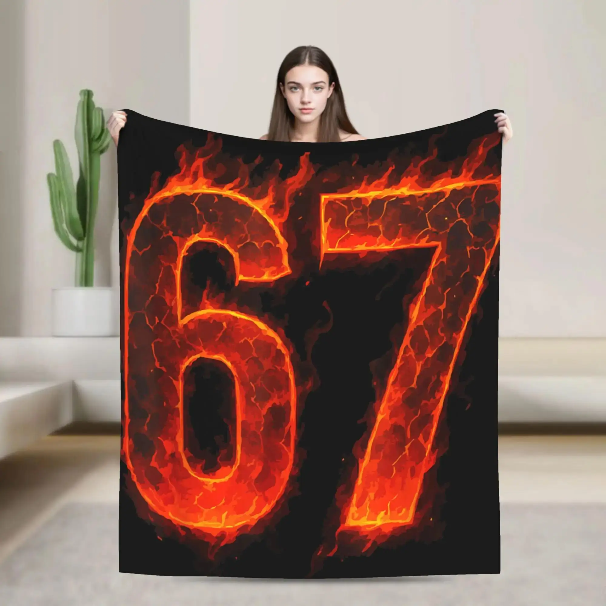 Фланелевое одеяло с принтом Flame Number Six Seven Meme, теплое покрывало для кровати, дивана, улицы, забавное покрывало для мальчиков и девочек
Фланелевое одеяло с принтом Flame Number Six Seven Meme, теплое покрывало для кровати, дивана, улицы, забавное покрывало для мальчиков и девочек